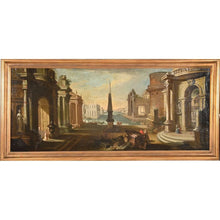 Charger l&#39;image dans la galerie, MAGES Joseph. (1728-1769). « Vedute italienne d’un paysage fantastique »
