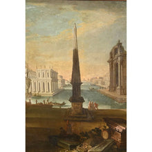 Charger l&#39;image dans la galerie, MAGES Joseph. (1728-1769). « Vedute italienne d’un paysage fantastique »
