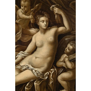 GESSI Francesco. (Bologne 1588-1649). (Attribué à). « Les 4 saisons»