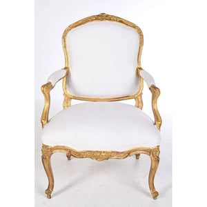 Gourdin suite de 6 jolis fauteuils d'époque Louis XV