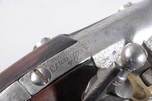 Pistolet modele AN XIII à platine à silex de la Mre Rle di NAPOLI